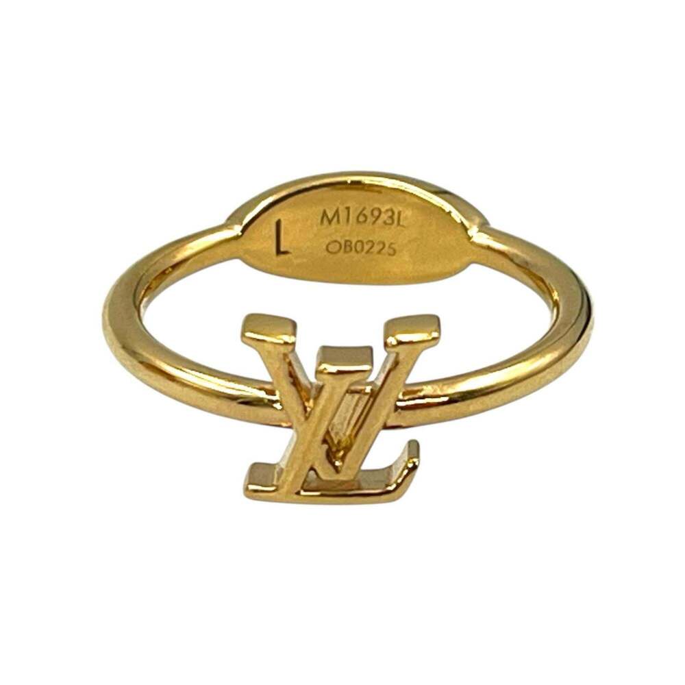 LOUIS VUITTON Gold Pearl Ring - Picture 6 of 10